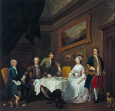 The Strode Family William Hogarth